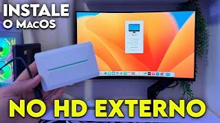 AGORA SIM! Como instalar o MacOS no HD Externo - Super Fácil