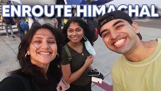 FINALLY GOING BACK TO THE MOUNTAINS!! | Mumbai to Himachal | Travel Vlog | DAY 1|