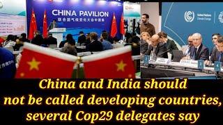 COP 29 | India China Economies | China India At Cop 29 | Shaheen news english