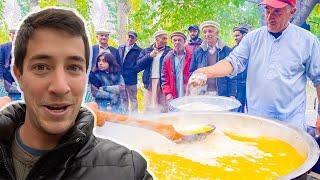 Pakistani Wedding Food - BIG HUNZA Wedding FEAST for Over 300 People in Gilgit-Baltistan!!