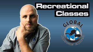 I'm back (!) with GUE Recreational Classes Overview