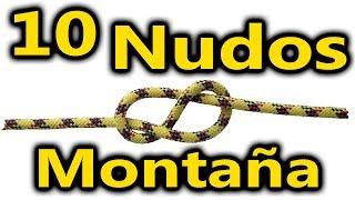 10 nudos básicos para montaña