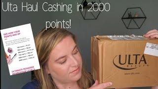 Ulta Haul Cashing in 2000 Points