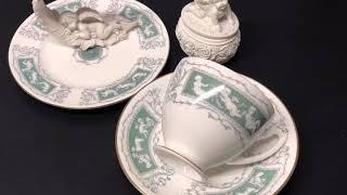 콜포트 레벌리 빈티지 커피잔 앤틱 찻잔 영국 그릇 vintage coalport revelry antique china 홈카페