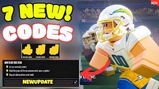  November  NFL UNIVERSE FOOTBALL CODES - ROBLOX ULTIMATE FOOTBALL CODES