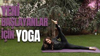 Yeni Başlayanların Evde Yapabileceği Başlangıç Seviye Yoga Dersi 