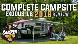 Complete Campsite Exodus 16 | Camper Trailer of the Year 2018