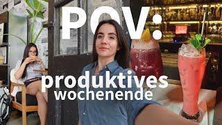 weekend vlog: halb produktives, halb entspanntes Wochenende *life in my 20s*