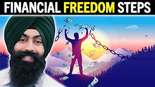 4 Steps To FINANCIAL FREEDOM - How To Build Long Term Wealth