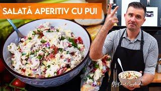  Salată aperitiv de pui Rețetă Sănătoasă și perfectă pentru orice dietă  Șef Paul Constantin