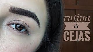 Tutorial de mi RUTINA DE CEJAS