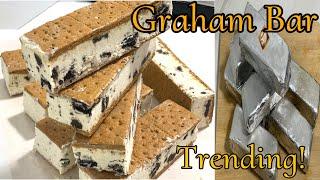 COOKIES AND CREAM I ICE CREAM GRAHAM BAR I MimilouKitchen #dessert #graham #recipe #negosyoideas