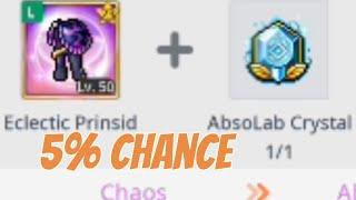 | Maplestory M | Chaos 50 Absolab Attempt at 5% chance! Can we do it?