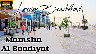 Mamsha Al Saadiyat Abu Dhabi. A beachfront tour