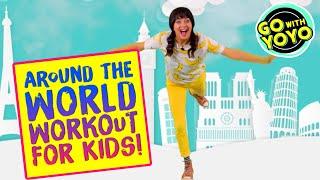 WORLD WORKOUT! Move Like Famous Landmarks! Fitness for kids!