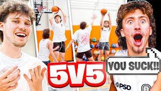 TEAM JESSER VS TEAM NOAH CRAZY 5V5 MATCH UP!!!!