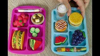 Packing American Girl School Bento Box Lunches