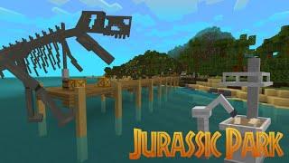 Minecraft Jurassic Park: East Dock and New Models!