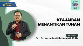 Pdt. Dr. Kornelius Rahtomojati, M.Th. | Keajaiban Menantikan Tuhan | WFH | Jumat, 03 Januari 2025