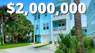 Inside a $2 MILLION Jacksonville Beach Home | Lux Listing in Jax Beach FL | Jacksonville FL Suburb