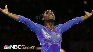 Simone Biles crushes floor routine for 25th world championship medal | NBC Sports