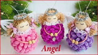  ANGEL for Christmas and New Year  DIY Christmas Angels (Pipe Cleaners)