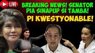 BREAKING NEWS! SENATOR PIA SINAPUP SI TAMBA! PI KWESTYONALBE! #MAKI INTEL TV