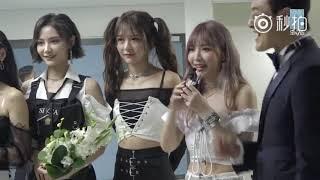 SNH48 SEN7ES Behind the scenes of the Soribada Awards 20181008