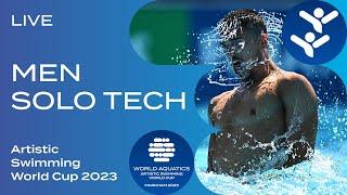 LIVE | Men Solo Technical | Artistic Swimming World Cup Markham 2023