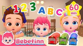 Learn Colors, Emotions, Numbers, Alphabets and More with Bebefinn Family ㅣKids Song Compilation