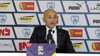 Israele-Italia 1-2, Spalletti: "Italia matura. Chiesa? Immagino che possa giocare come sottopunta"