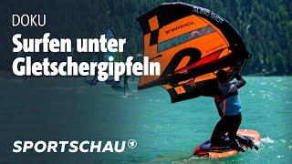 Europas höchster Surf-Spot: Kitesurfen in den Alpen