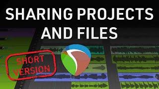 Reaper Tutorial | Sharing Projects and Files with Collaborators (Short Version)