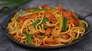 চিকেন চাউমিনের সেরা রেসিপি ॥ The Best Chicken Chow mein ॥ Restaurant Style Chinese Chow mein