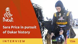 Sara Price in the pursuit of Dakar Rally history