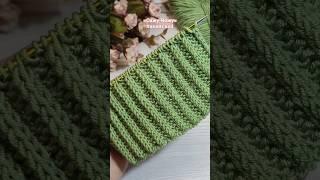 Узоры спицами  #shorts #knitting #вязание #crochet #узорыспицами #tutorial #knitcraft #diy