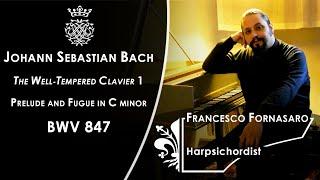 Francesco Fornasaro - J.S. Bach: Prelude and Fugue BWV 847 (The Well-Tempered Clavier, Book 1)