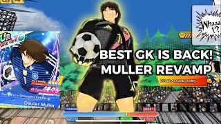 BEST GK IS BACK! REVIEW MULLER REVAMP OFFICIAL KIT. CAPTAIN TSUBASA DREAM TEAM 8th Anniversary