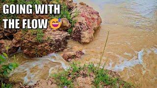 More Storms & Flooding - Checking the Dams  & Going With The Flow