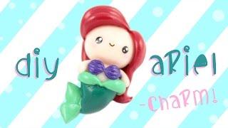  DIY Ariel Charm in Polymer Clay!   | Kawaii Friday