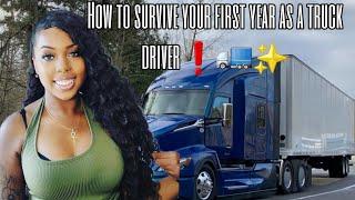 How to survive your first year as a truck driver ️️