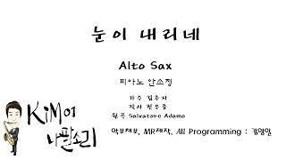 눈이내리네 Alto Sax - K나팔소리