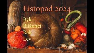 ListopadBýk-Blíženci-Rak-Lev@cestamiksobevykladkaret