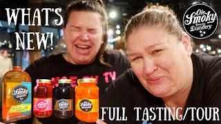 BRAND NEW 2023 FLAVORS AT OLE SMOKY DISTILLERY IN GATLINBURG, TN | FULL MOONSHINE TASTING & TOUR