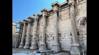 Hadrian’s Library by Roman Emperor Hadrian - Athens Greece - ECTV