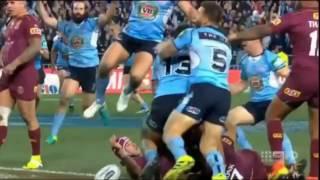 FUNNIEST try of the year..How can NSW score a try and still be an embarrassment