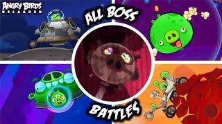 Angry Birds Reloaded - Space | All Boss Battles | 3 Stars Gameplay ⭐️⭐️⭐️