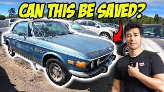 This ABANDONED BMW 2800 CS at the Auction Is a GOLDMINE! Here's Why