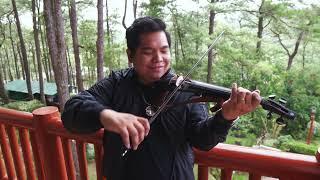 Two For The Road - H. Mancini Violin Cover - Forest Lodge,Camp John Hay, Baguio City, Yamaha YEV-104