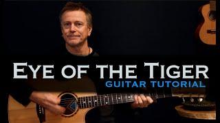 Eye of the Tiger Survivor guitar lesson tutorial